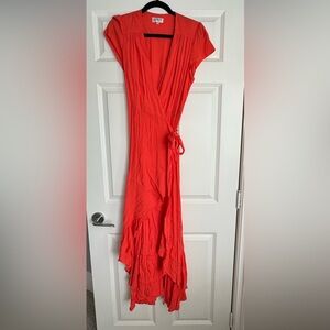 XIX Palms wrap dress